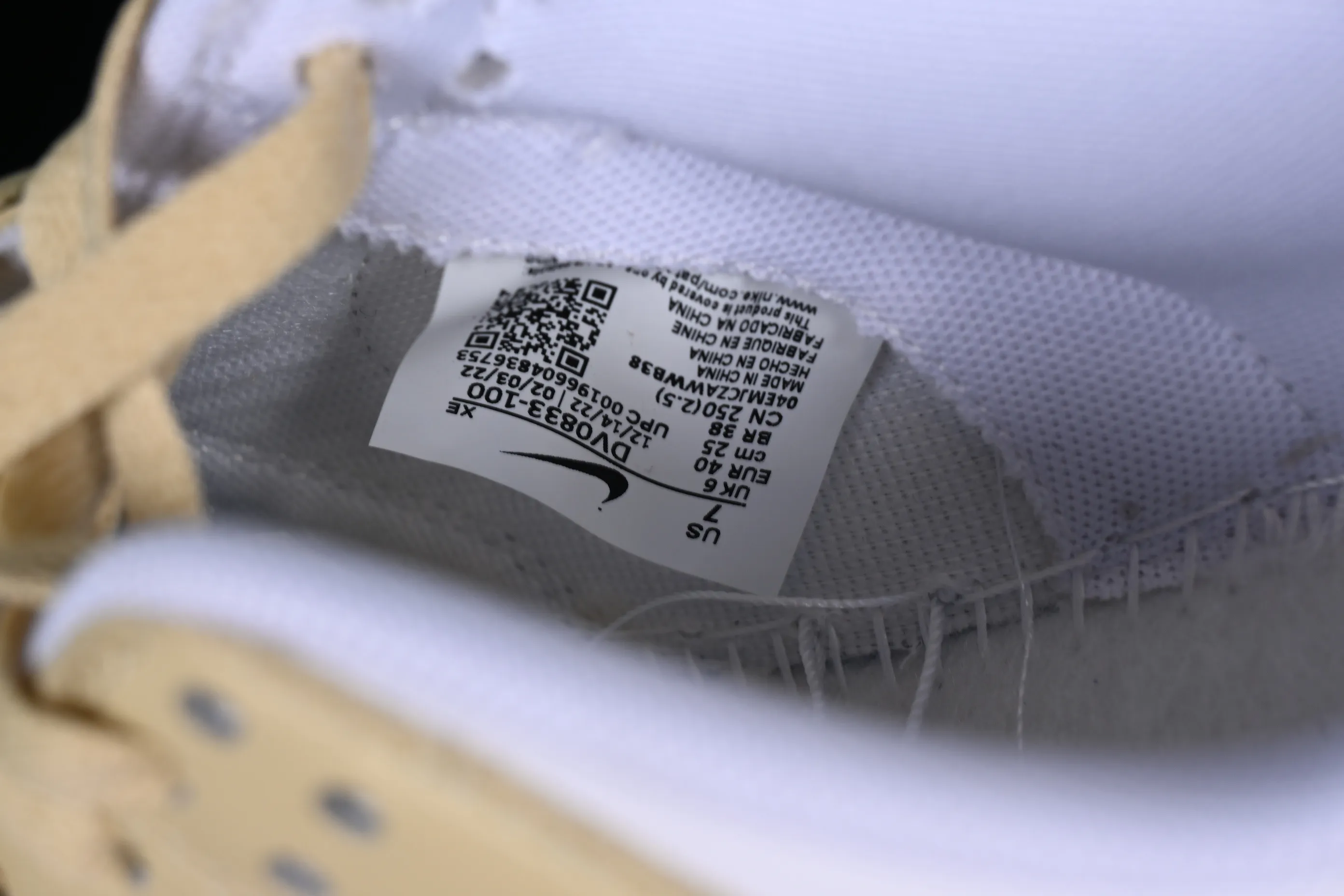 All categories Nk SB Dunk series Nk SB Dunk Low low-top sneakers Nk Dunk Low "Team Gold" golden wheat color SB low-top sports and leisure sneakers DV0833-100